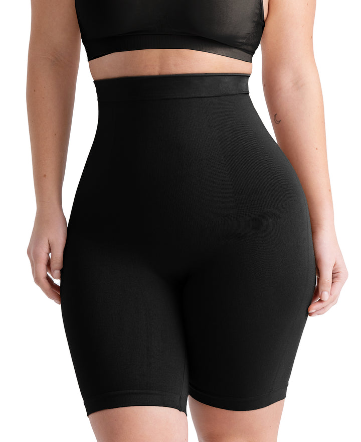 Shapermint Essentials All Day Every Day High-Waisted Shaper Short - Black