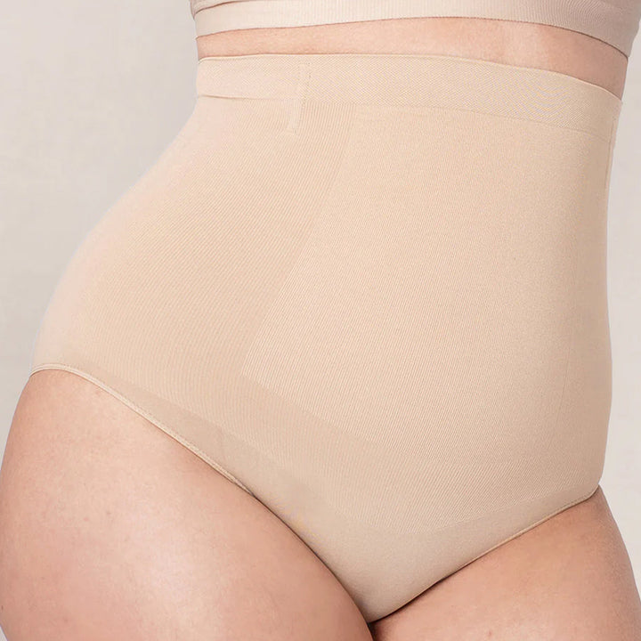 Shapermint Essentials All Day Every Day High-Waisted Shaper Panty - Chai